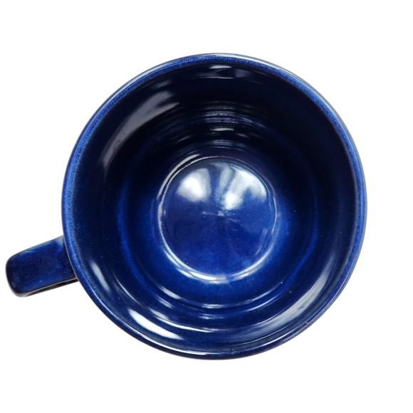 Boston Warehouse Stacking Up Stoneware 16 Oz Blue White Stacking Mugs *read Desc - Picture 9 of 14